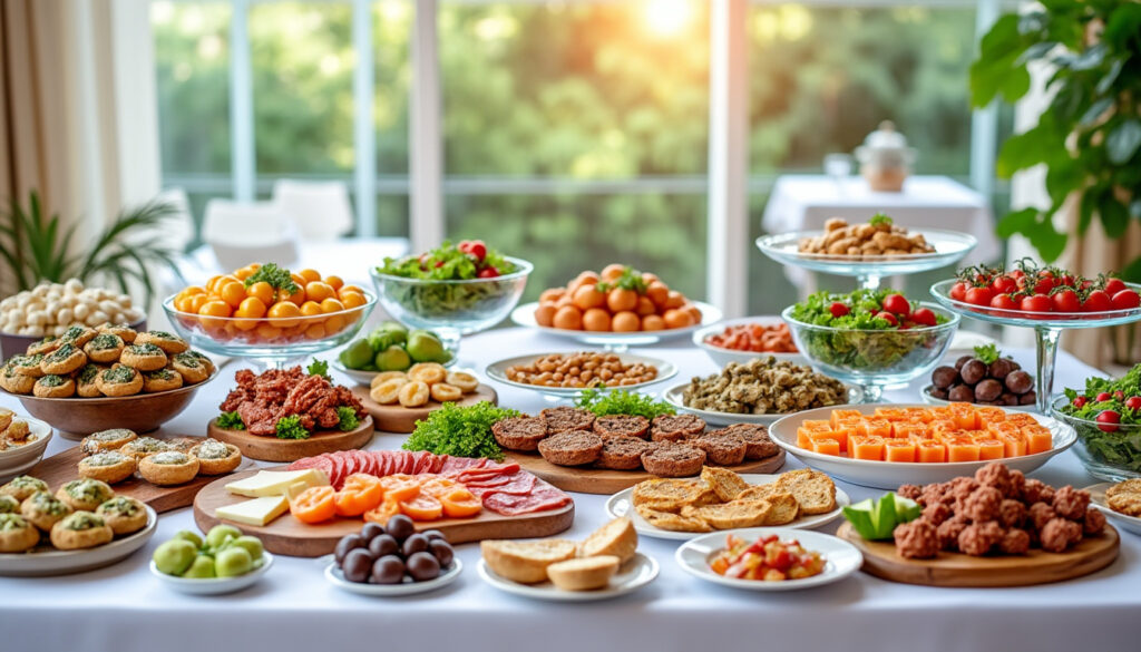 découvrez 10 idées de buffets froids faciles et gourmands pour épater vos invités lors de vos réceptions. inspirez-vous de ces suggestions variées pour créer un buffet convivial et savoureux !