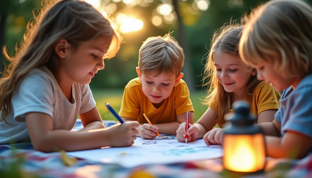 découvrez 10 idées de jeux simples et créatifs à faire avec une feuille et un stylo pour amuser et occuper vos enfants à la maison ou en voyage.
