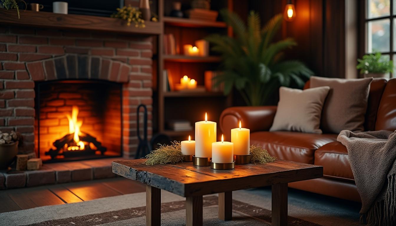 découvrez comment créer une ambiance feutrée et chaleureuse avec des bougies pour transformer votre espace en un véritable cocon accueillant et apaisant.