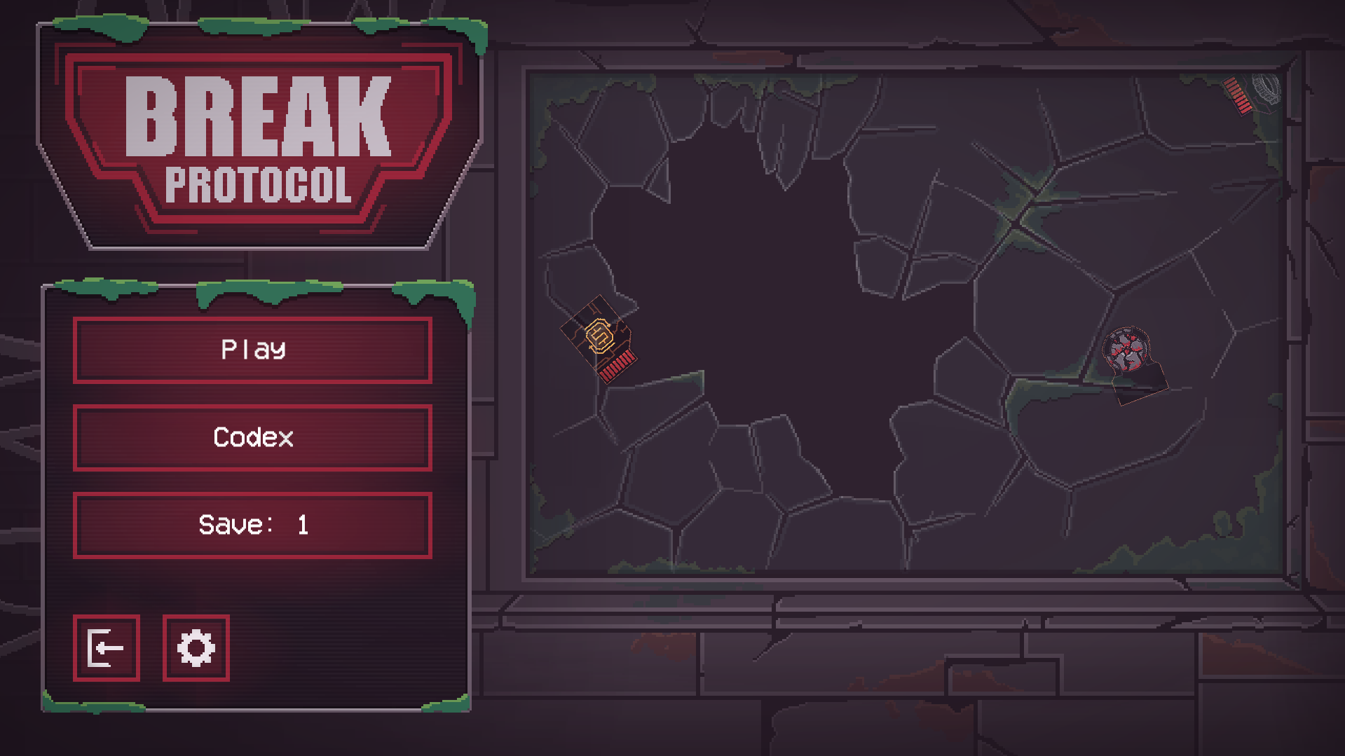 Break Protocol StartMenu