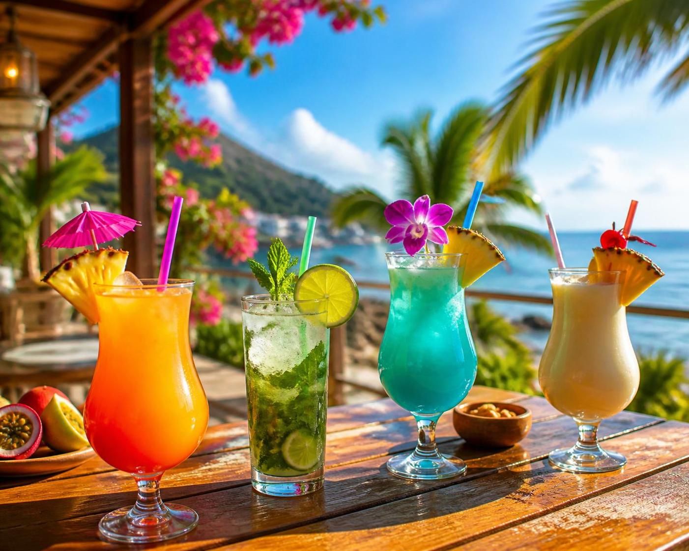 découvrez 10 recettes de cocktails tropicaux faits maison, parfaits pour rafraîchir vos soirées d'été avec des saveurs exotiques et fruitées.