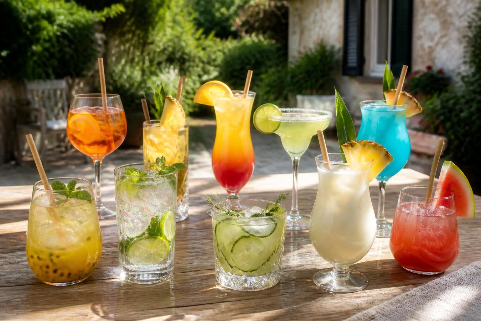 découvrez 10 recettes de cocktails tropicaux faits maison, parfaits pour rafraîchir vos journées d'été avec des saveurs exotiques et fruitées.