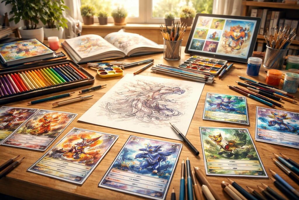 découvrez comment créer des cartes pokémon uniques et captivantes pour émerveiller les fans de tous âges grâce à nos conseils pratiques et astuces créatives.