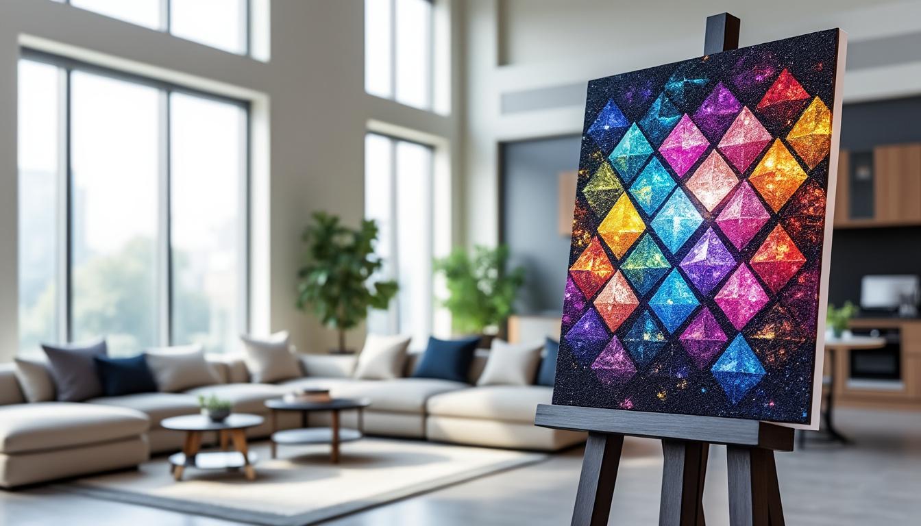 découvrez comment le son diamond painting peut métamorphoser votre décoration intérieure en une véritable œuvre d'art, alliant créativité et ambiance unique.