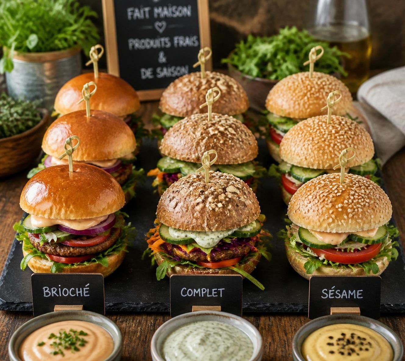 découvrez comment personnaliser vos mini burgers faits maison avec des garnitures créatives pour des saveurs uniques et délicieuses à chaque bouchée.