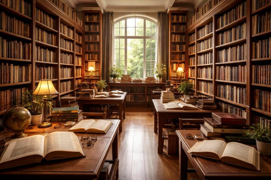 explorez la bibliothèque près de chez vous et découvrez ses trésors littéraires uniques pour tous les passionnés de lecture.