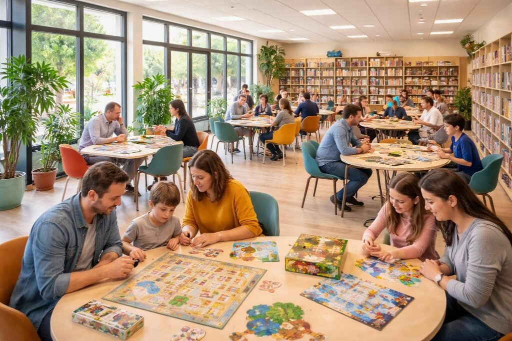 découvrez la ludothèque de narbonne, un espace convivial proposant une large sélection de jeux pour tous les âges, idéal pour partager des moments ludiques en famille ou entre amis.