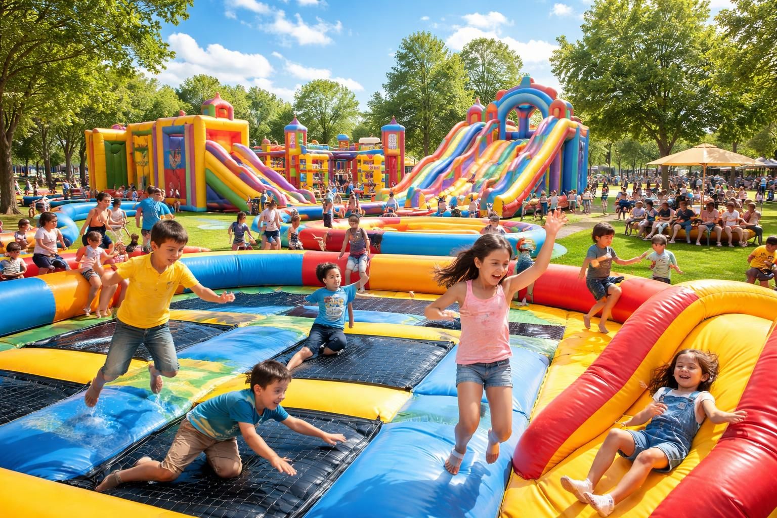 vivez des moments inoubliables au bulle d'air park à vénissieux, un lieu dédié aux jeux et aux loisirs pour toute la famille. venez découvrir le plaisir et l'aventure dans un cadre sécurisé et convivial.