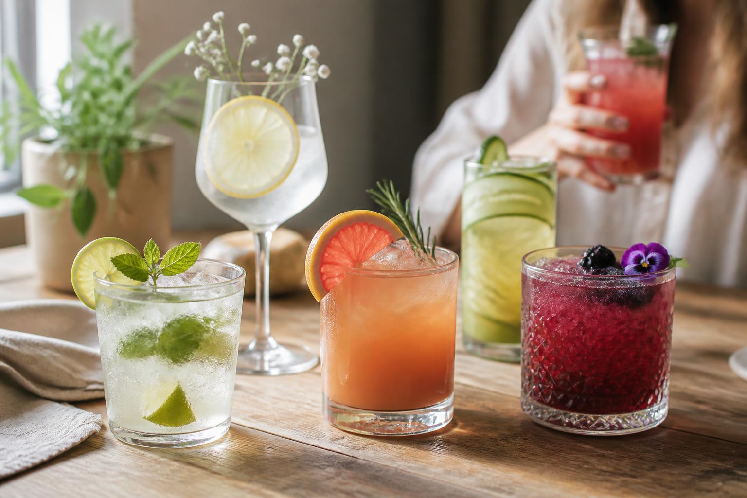 explorez notre sélection de cocktails créatifs sans alcool, parfaits pour épater vos invités avec des saveurs originales et rafraîchissantes.