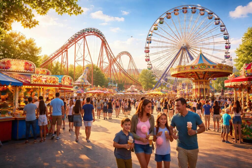 explorez les meilleurs parcs d'attractions près de chez vous pour vivre un week-end inoubliable en famille ou entre amis, avec des attractions pour tous les âges et des moments de fun garantis.