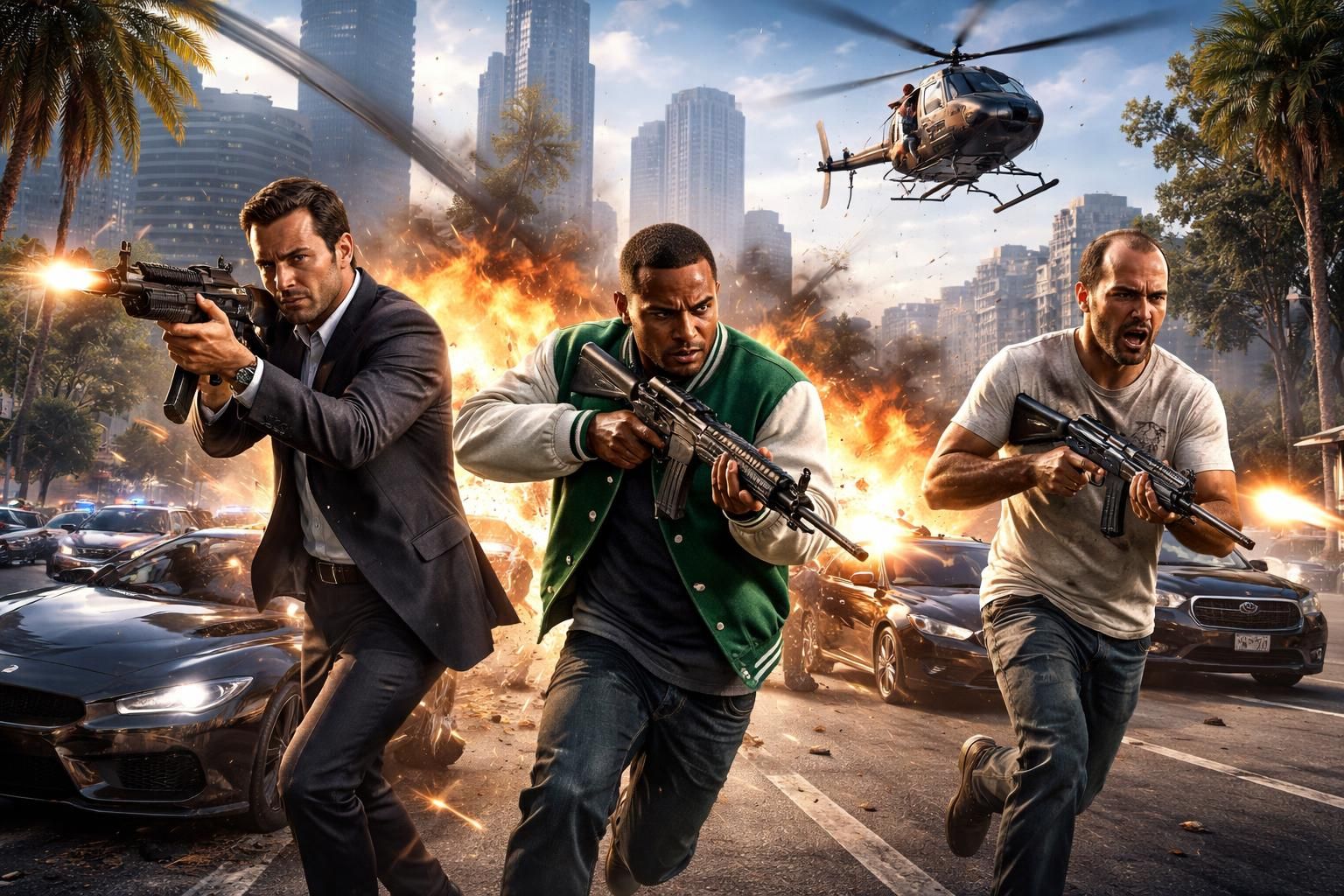 plongez dans l'univers palpitant de gta 5 gratuit sur ps4 et vivez des missions épiques remplies d'action et d'aventure.
