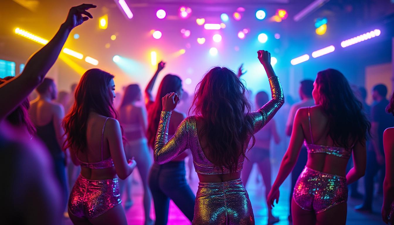 découvrez nos déguisements disco pour soirée et faites sensation avec des looks iconiques, colorés et pleins d'énergie pour une fête inoubliable.