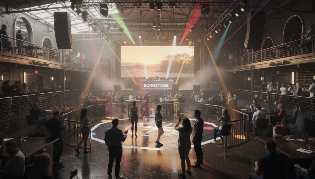 découvrez echostage à washington dc, un nightclub emblématique des états-unis, pour une soirée inoubliable rythmée par la meilleure musique et une ambiance électrisante.