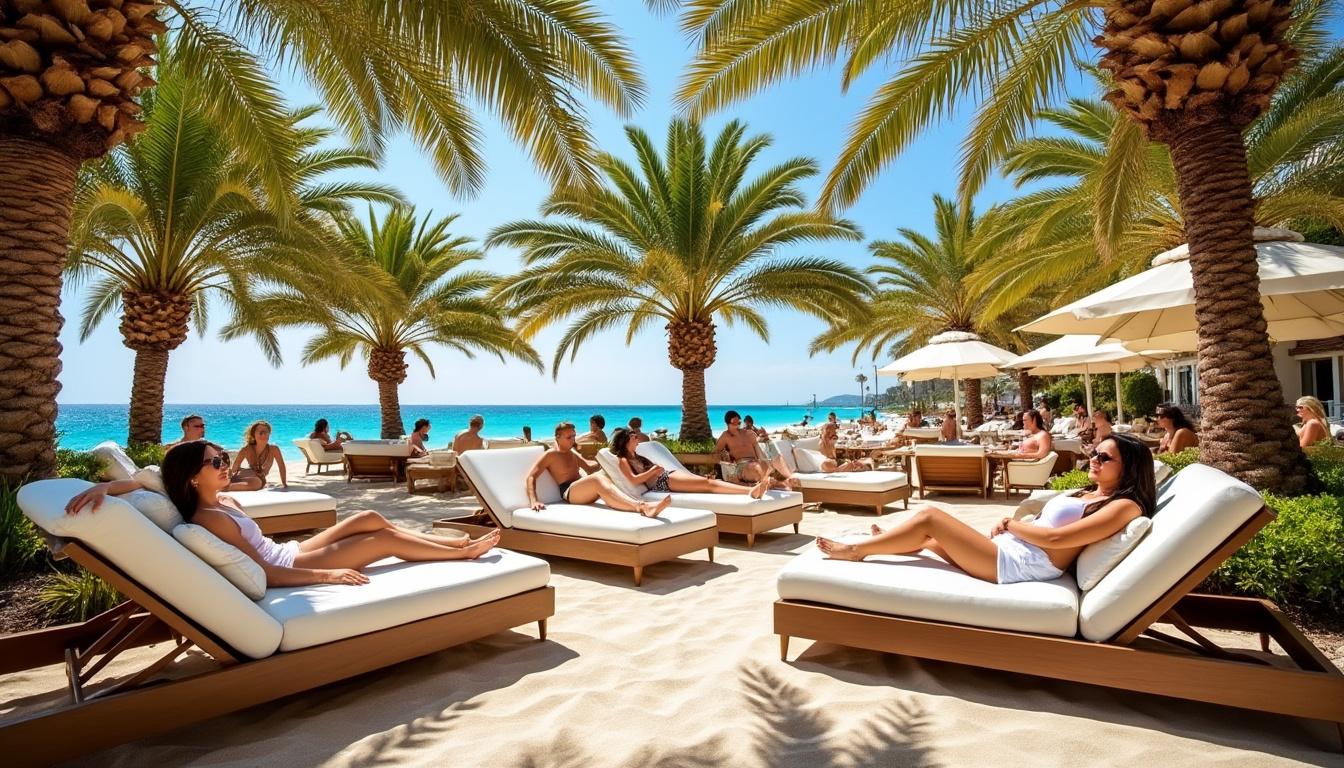 découvrez l’alliance parfaite entre gastronomie raffinée et ambiance élégante au nassau beach club d’ibiza. profitez d’une expérience culinaire exceptionnelle face à la mer méditerranée dans l’un des lieux les plus prisés d’espagne.