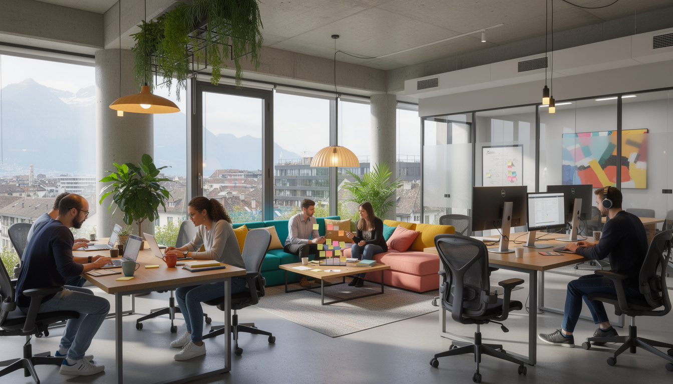 découvrez hive à zurich, un espace de coworking innovant en suisse, offrant un modèle de collaboration idéal pour les freelances souhaitant échanger, créer et développer leurs projets ensemble.