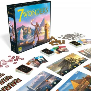 Le jeu de société 7 Wonders, prenez la tête de l’une des sept grandes cités du monde !