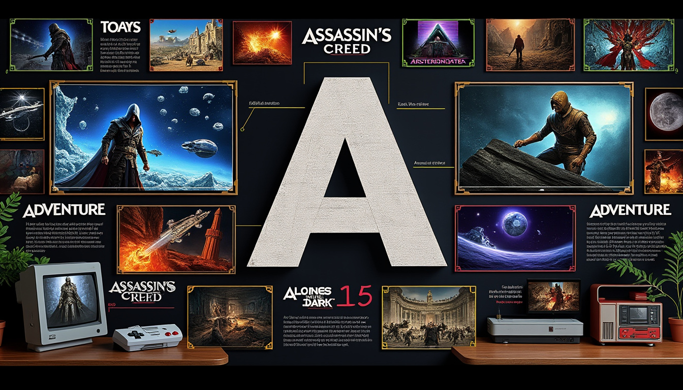 découvrez notre sélection de jeux vidéo en a qui ont marqué l’histoire. parcourez les titres emblématiques, leur impact et leurs anecdotes pour les passionnés et curieux de jeux vidéo.