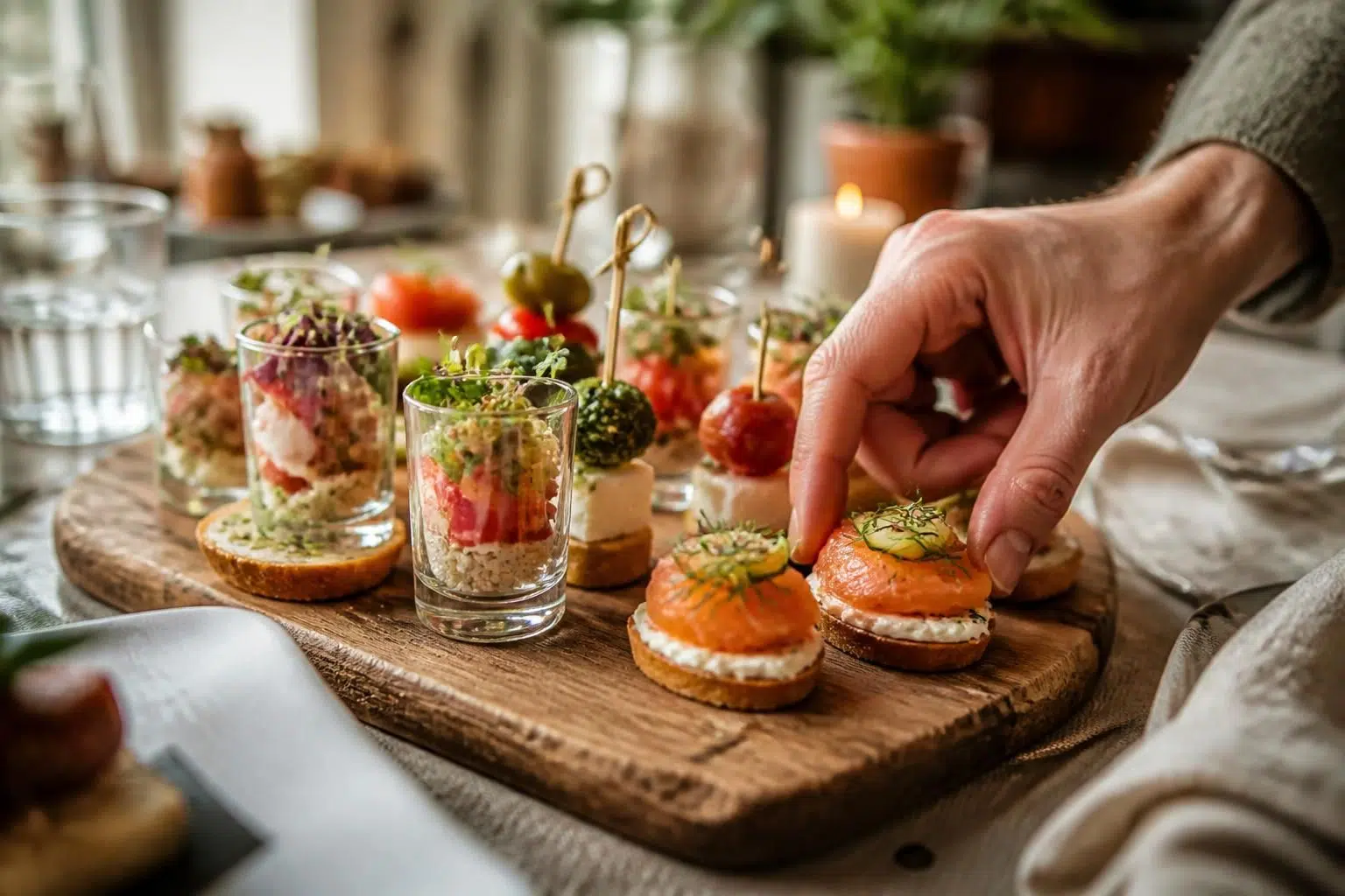 découvrez comment maîtriser l'art de réussir un assortiment de bouchées apéritives parfaites pour toutes vos occasions, en alliant saveurs, présentation et convivialité.