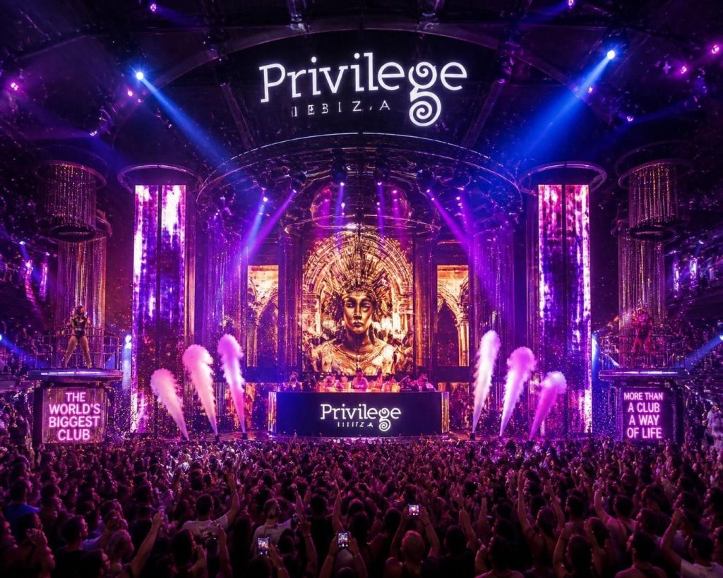 découvrez le privilege ibiza, l'un des clubs les plus emblématiques d'ibiza en espagne, incontournable pour les fêtards à la recherche de soirées inoubliables et d'une ambiance festive unique.