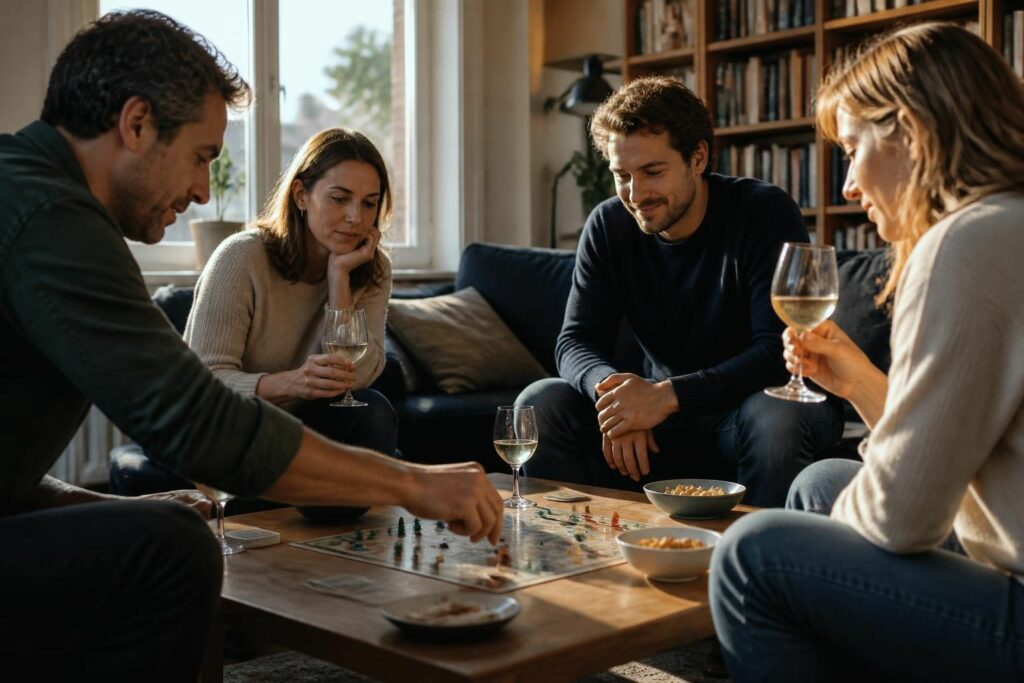 découvrez des idées d'activités relaxantes et conviviales pour profiter d'une soirée détente entre adultes, alliant plaisir et convivialité.