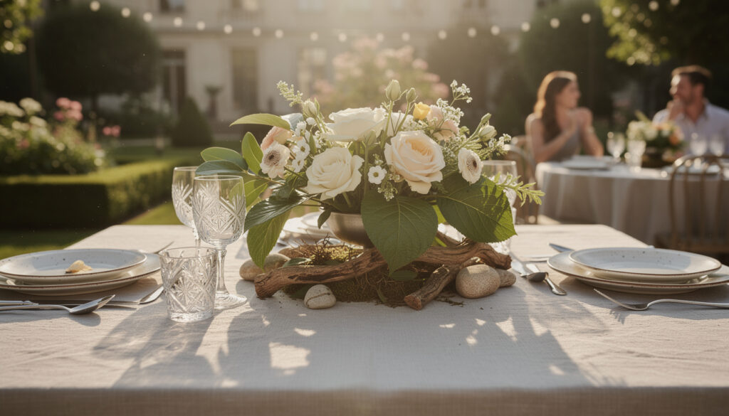 découvrez les avantages d'opter pour un centre de table naturel lors de vos réceptions pour une décoration élégante, écologique et pleine de fraîcheur.