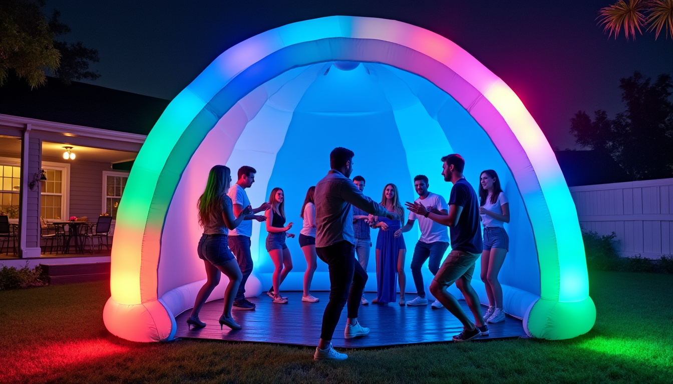 découvrez comment une boîte de nuit gonflable peut transformer vos fêtes en événements inoubliables : ambiance unique, installation rapide et fun garanti pour surprendre vos invités !
