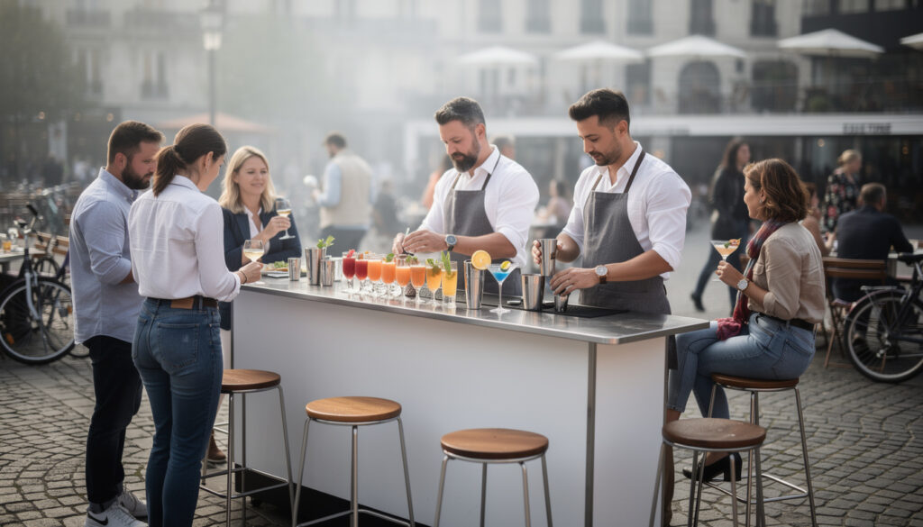 découvrez les bars éphémères à cocktails, une expérience gustative unique et tendance à ne pas manquer pour les amateurs de saveurs originales et de moments conviviaux.