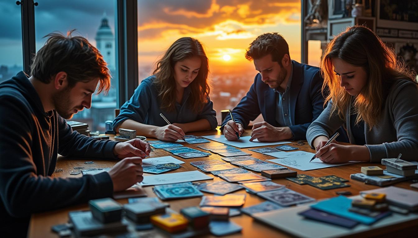 découvrez l'univers des cartes sagamore et plongez dans l'histoire fascinante de leurs créateurs. explorez la passion, l'inspiration et les secrets qui donnent vie à cette magie unique.
