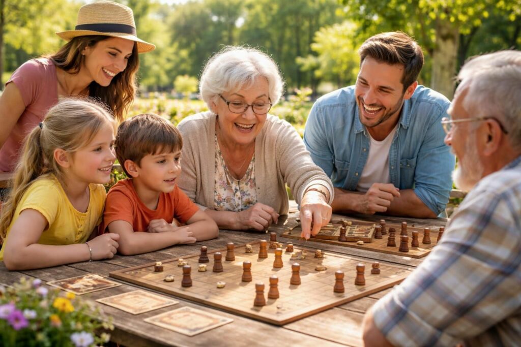 découvrez les jeux de cocher, une activité intergénérationnelle conviviale et amusante à partager en famille ou entre amis pour renforcer les liens à tout âge.