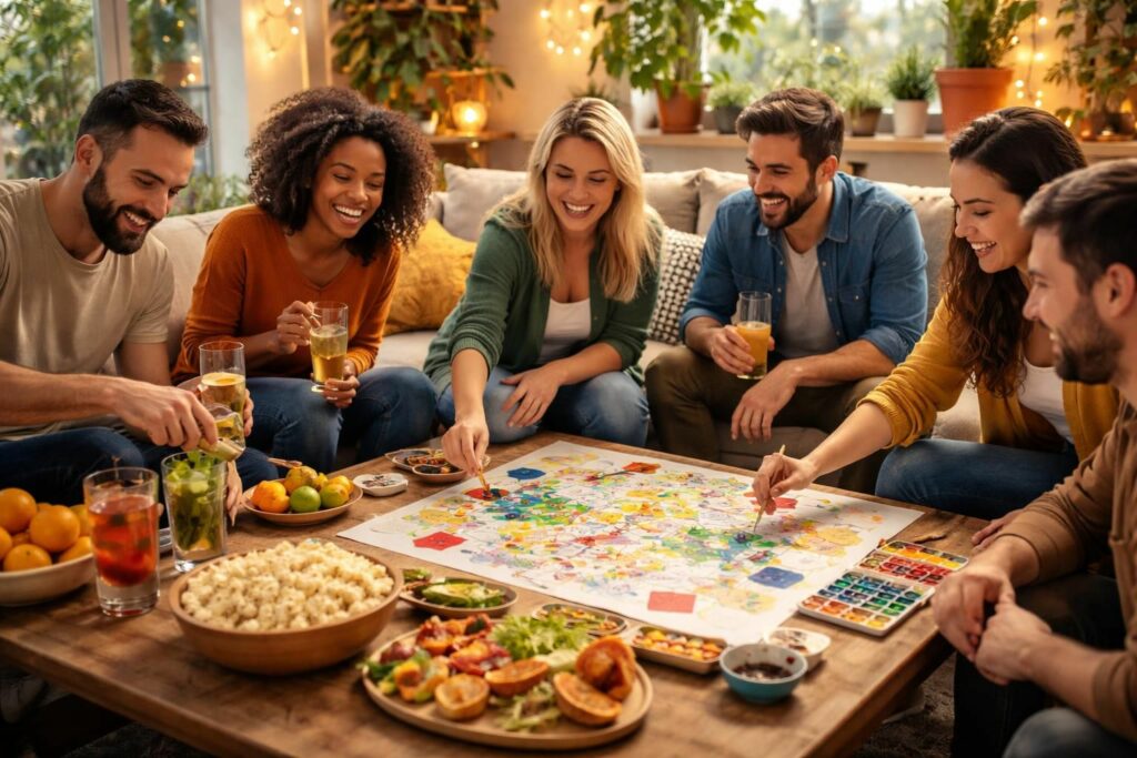 découvrez des idées originales et amusantes pour passer du temps entre potes à la maison. activités faciles et conviviales pour des moments inoubliables entre amis.