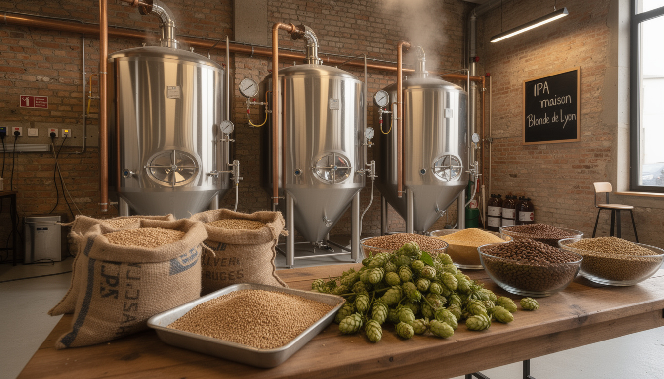 découvrez les secrets de fabrication de la bière artisanale au ninkasi, célèbre brasserie lyonnaise en france, alliant tradition et savoir-faire unique.