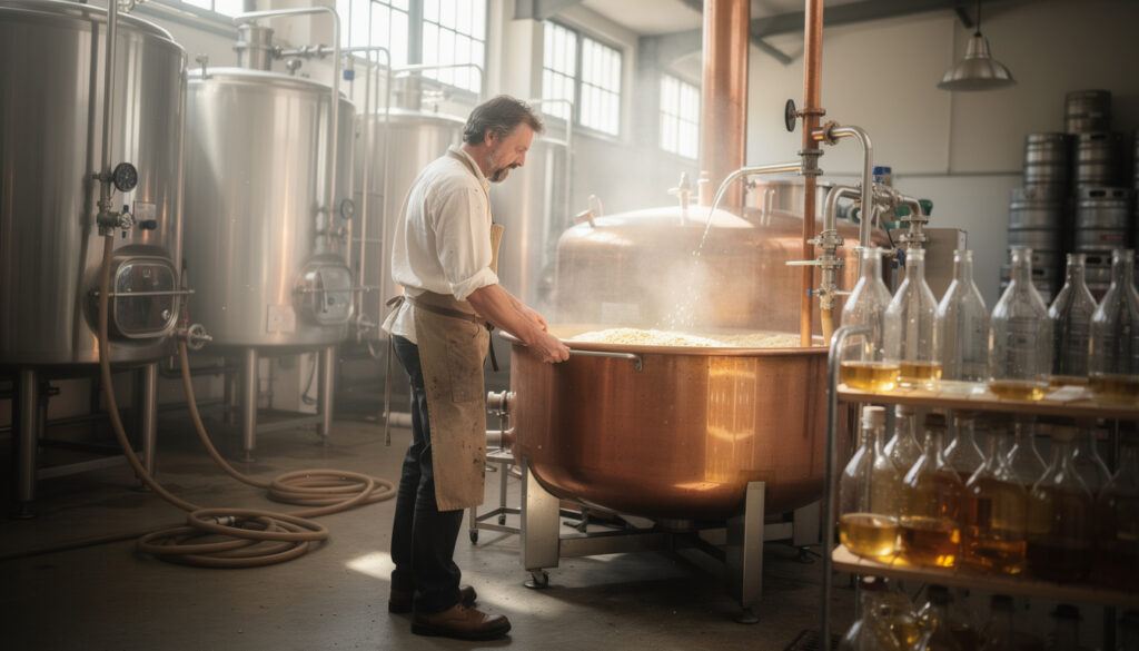 découvrez les secrets de fabrication de la bière artisanale au ninkasi, à lyon, en france, et plongez dans l'univers passionnant du brassage local.