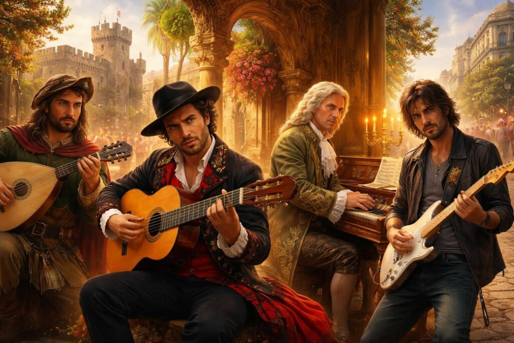 découvrez l'histoire fascinante des musiques espagnoles à travers les siècles, une exploration riche en culture, traditions et influences qui ont façonné les sonorités uniques de l'espagne.