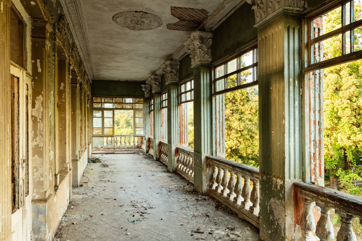 Manoir abandonnée