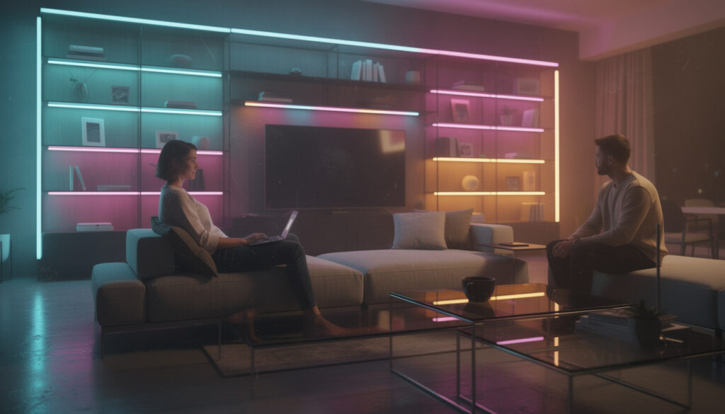 découvrez comment placer des néons colorés pour créer une ambiance spectaculaire et transformer votre espace avec des effets lumineux uniques.