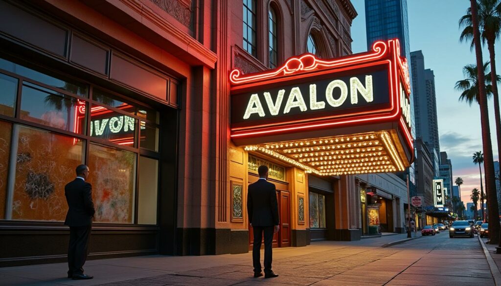 découvrez l'histoire captivante d'avalon hollywood à los angeles, un lieu emblématique riche en culture et en événements marquants aux états-unis.