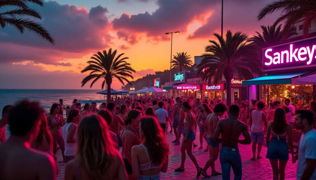 découvrez l’histoire passionnante du sankeys à ibiza, un club mythique qui a marqué la vie nocturne espagnole et attiré des fêtards du monde entier grâce à ses soirées inoubliables et son ambiance unique.