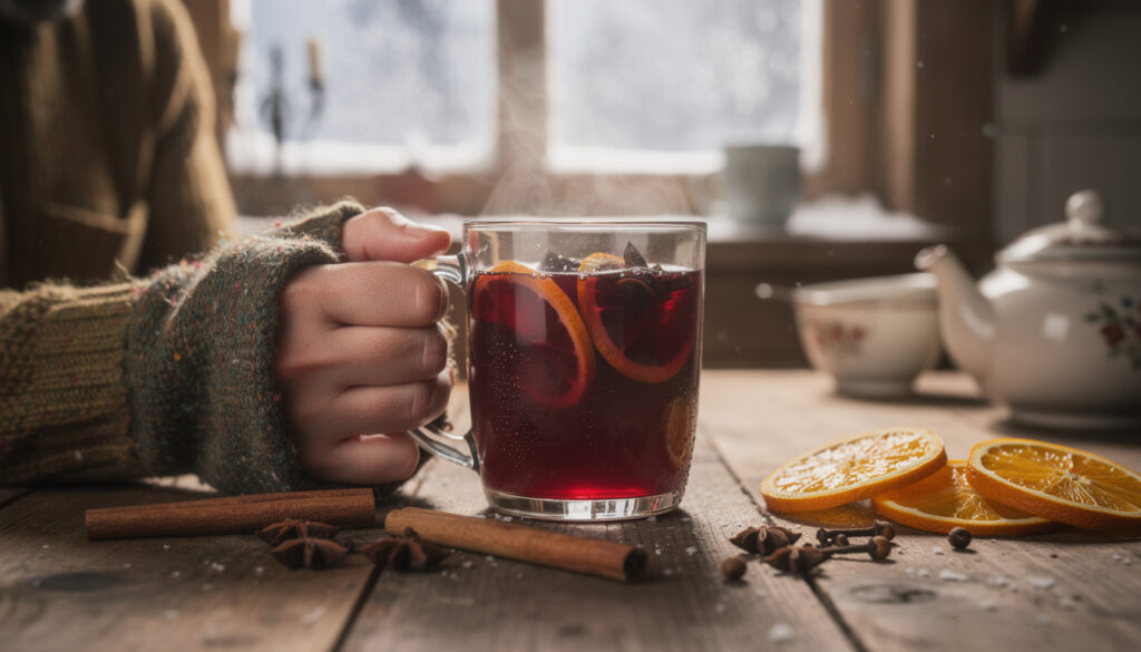 réchauffez vos soirées d'hiver avec notre recette facile de vin chaud fait maison aux épices, un délice aromatique pour des moments conviviaux.