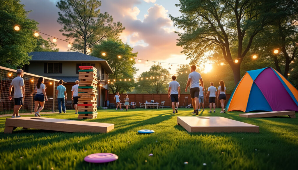 découvrez notre sélection des 10 meilleurs jeux à organiser pour animer votre fête en extérieur privé. des idées ludiques et faciles à mettre en place pour divertir petits et grands et garantir une ambiance inoubliable !