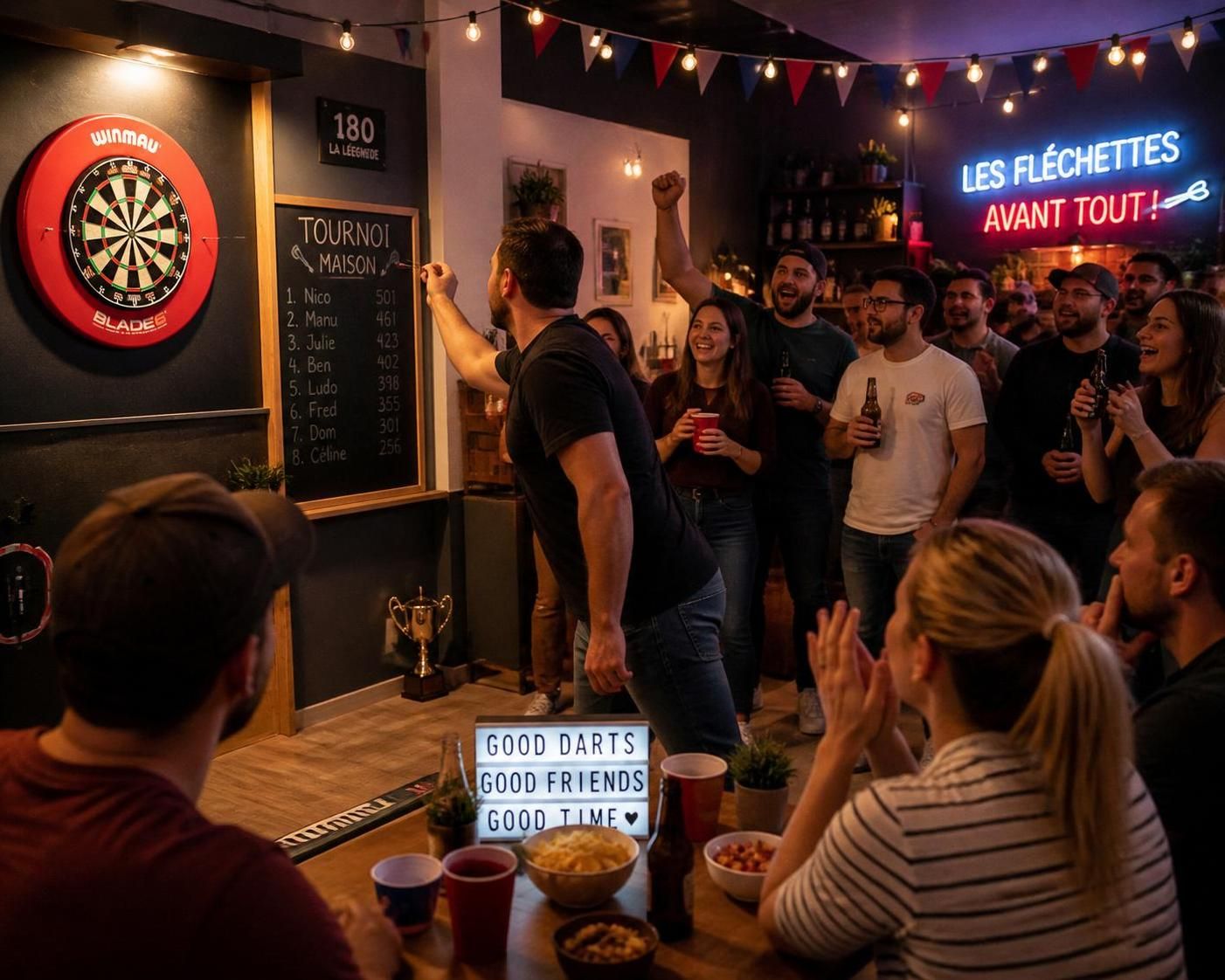 découvrez comment organiser un tournoi de fléchettes maison et créer une ambiance festive conviviale pour vos amis et votre famille.