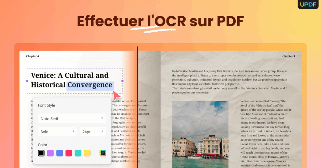 UPDF OCR tool