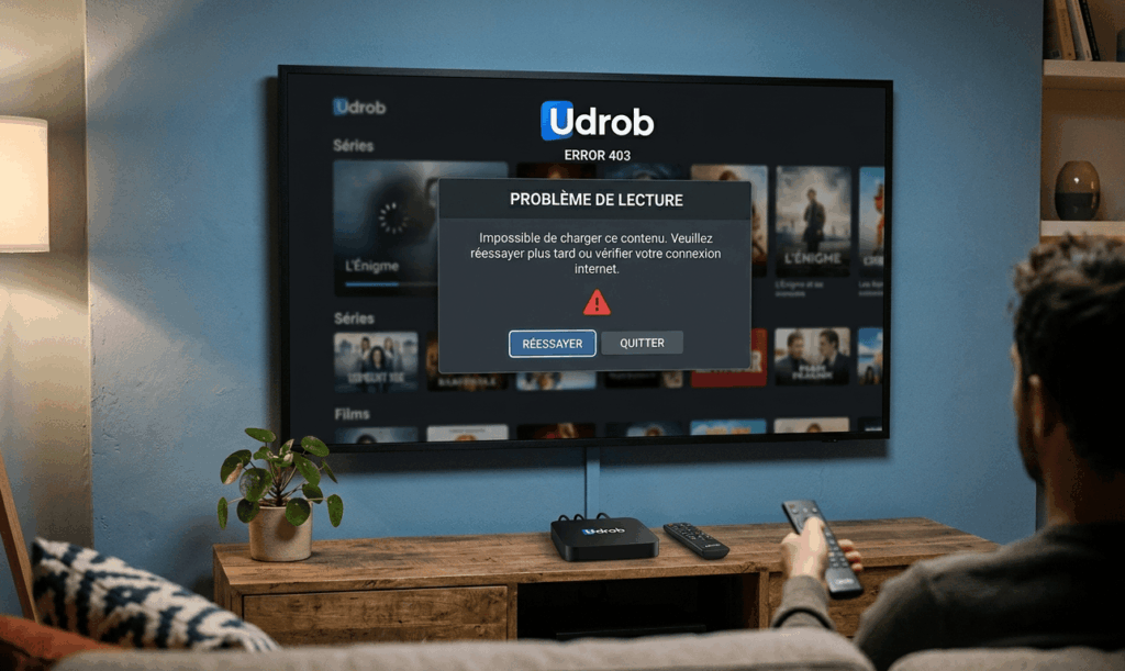 Udrob ne fonctionne plus