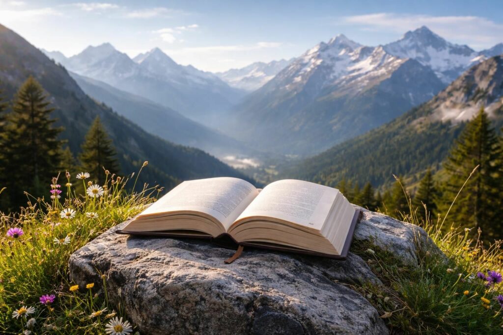 découvrez un livre captivant sur la montagne, source d'inspiration idéale pour vos aventures et escapades en pleine nature.