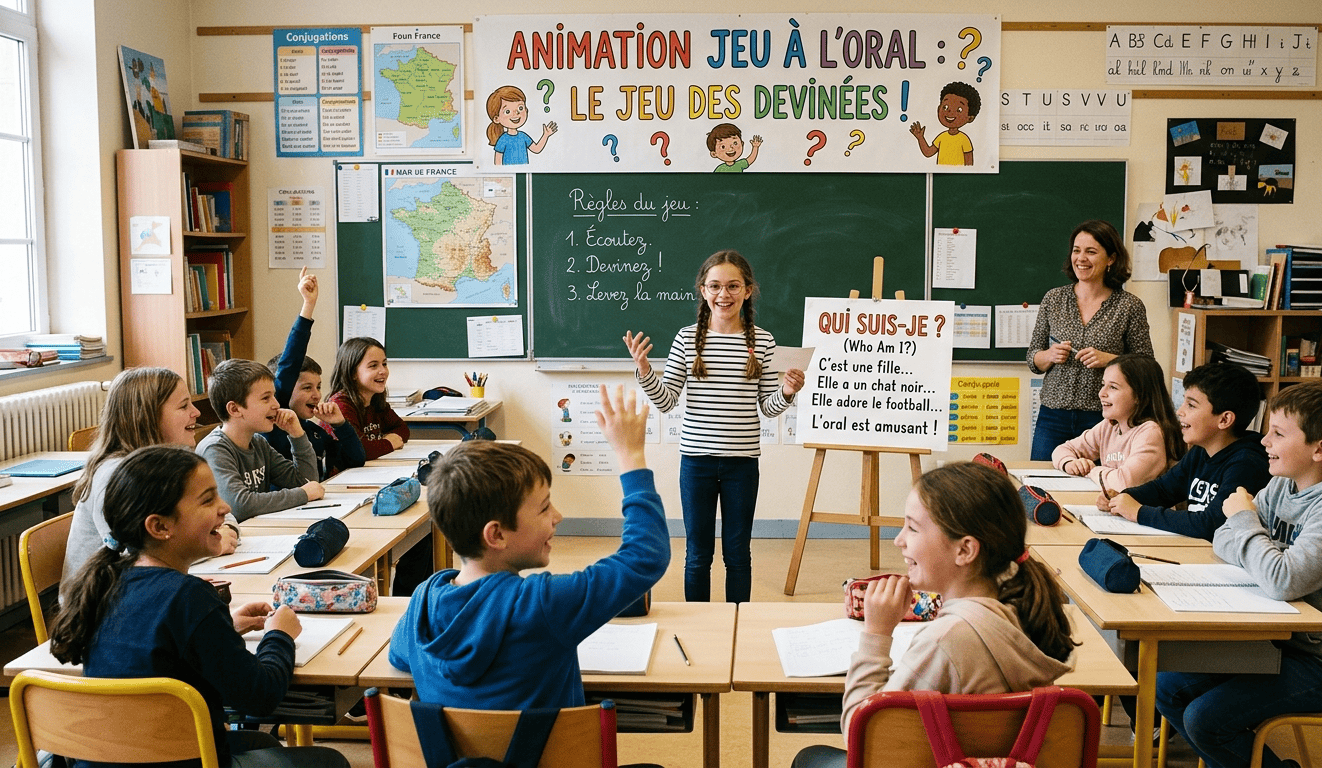 animer un jeux à l'oral