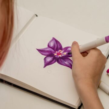 dessiner fleur