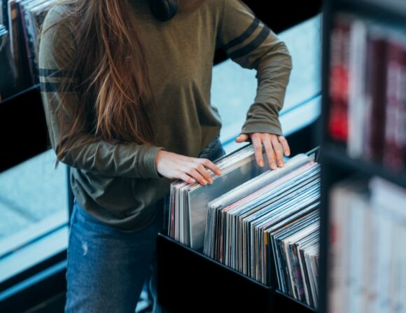 meuble pour vinyle